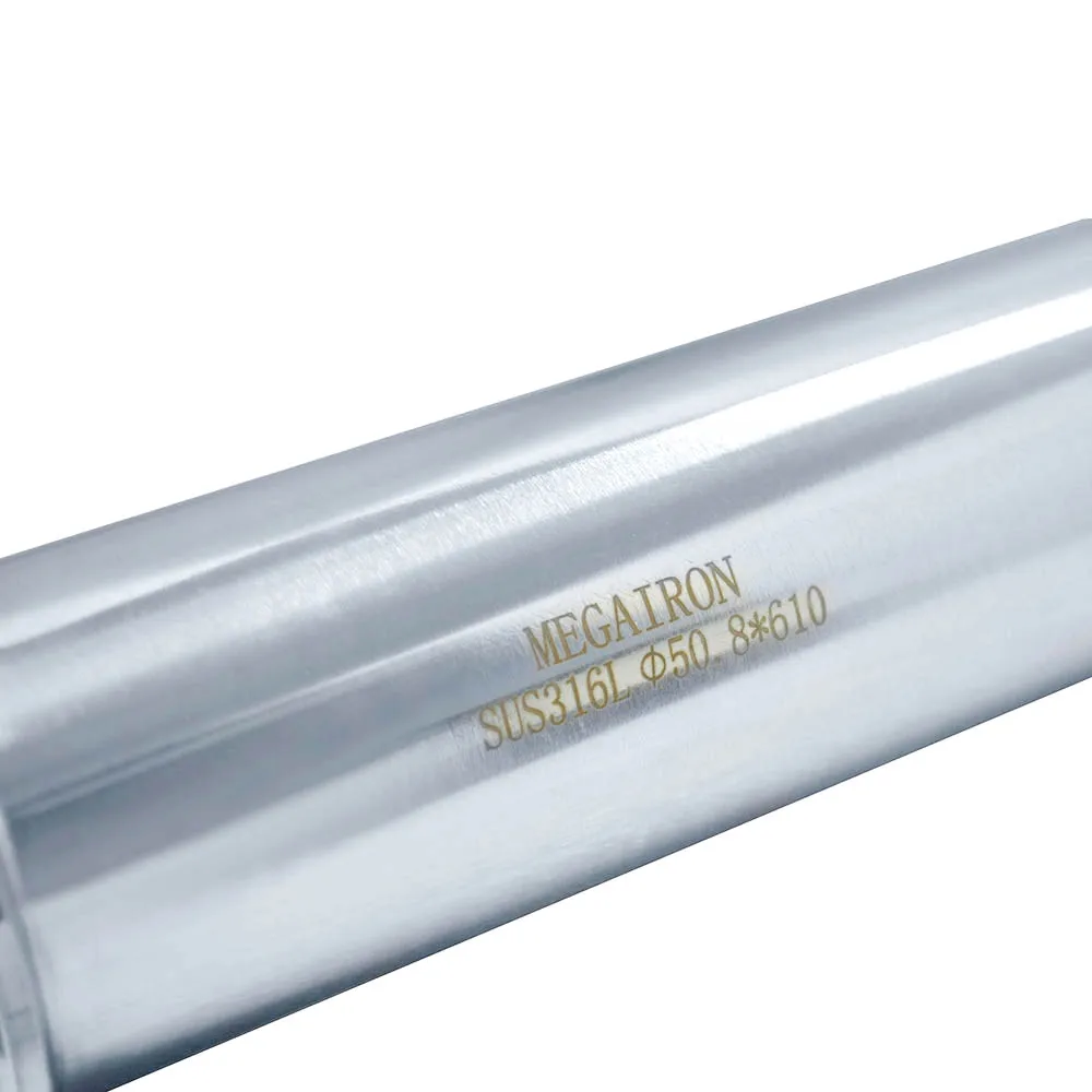 MEGAIRON 2 &quotOD 51 мм санитарно Spool трубки Нержавеющая сталь SS316 фланец OD 64 2&quot зажим