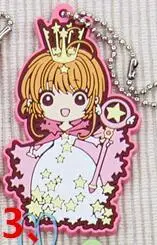 3 1 шт. аниме Keychian Япония Аниме Card Captor Sakura брелок Cardcaptor Sakura Kero полный брелок с символом брелоки Portachiavi - Цвет: 3