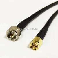 new sma male plug connector switch f male plug convertor rg58 wholesale fast ship 50cm 20adapter