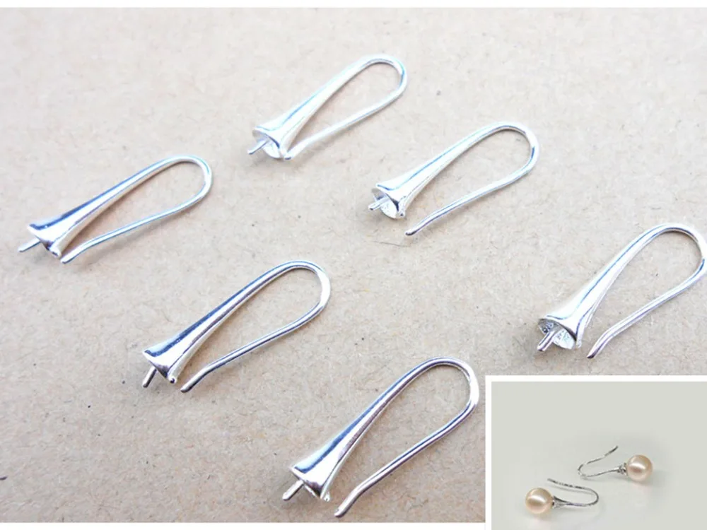 Оптовая партия ювелирных изделий DIY красивые ювелирные изделия для ушей 925