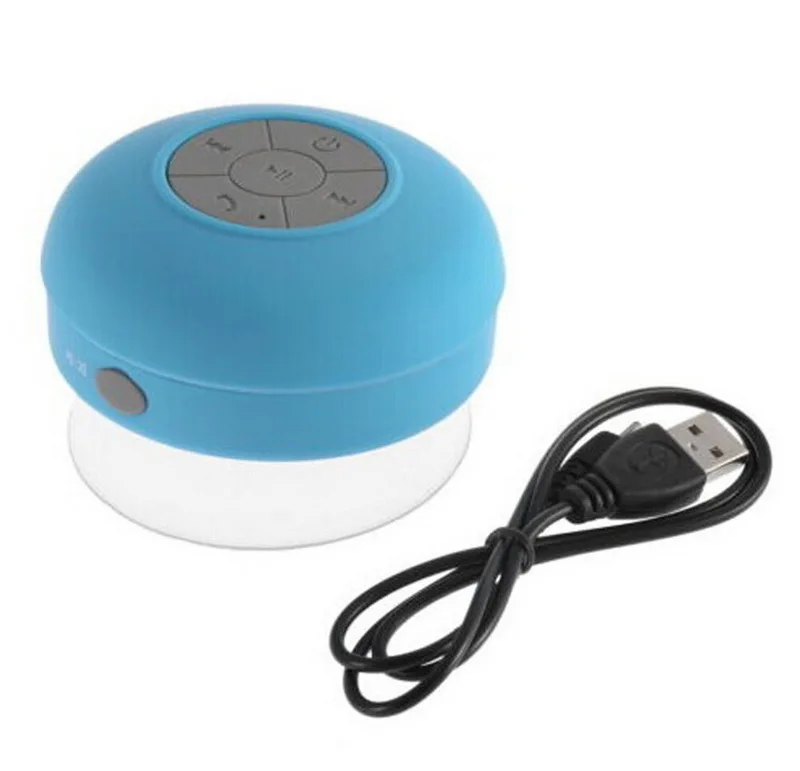 BTS-06 Waterproof Mini Bluetooth speaker portable Subwoofer Shower soundbar music bluetooth audio receiver call Wireless | Электроника
