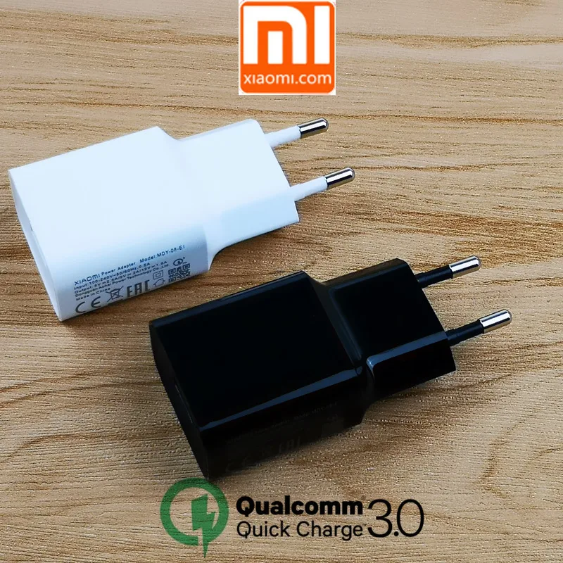 Оригинальное быстрое зарядное устройство Xiao mi QC 3,0 EU зарядный адаптер питания usb type c кабель для mi 8 9 se a2 a1 9t k20 pro Red mi note 7 mi x 2 3