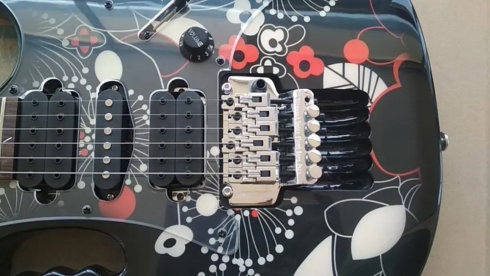 KSG FP2 electric guitar chrome hardware vine inlays 21 to 24 frets deep scalloped electric Guitar free shipping guitar