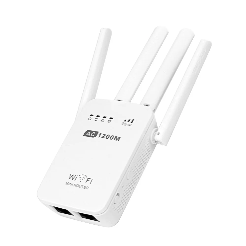 VOBERRY 1200 Мбит/с двухчастотный 2 4/5g беспроводной расширитель диапазона Wi-Fi релейный