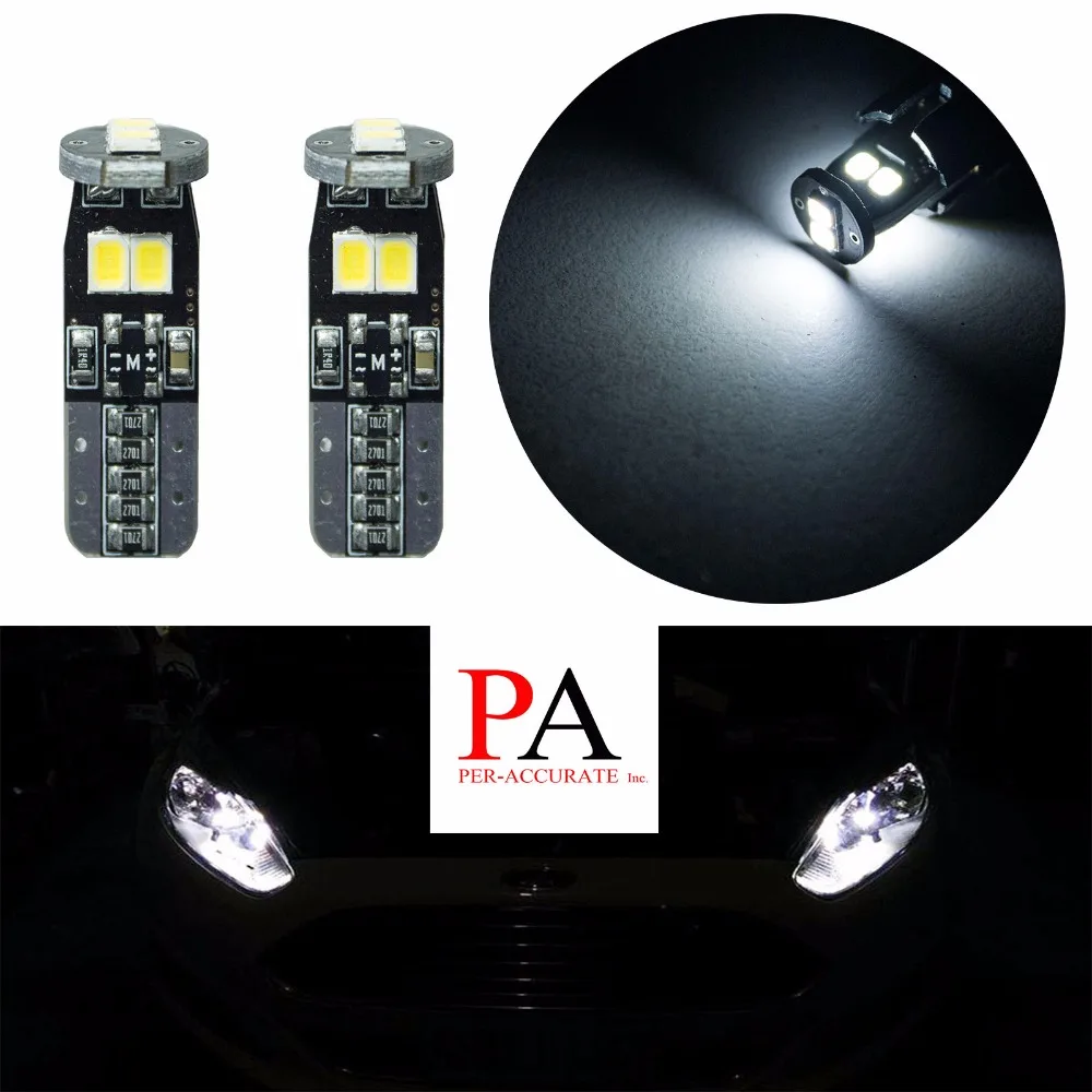 PA светодиодный 4 шт. x T10 W5W 2835 6 SMD СВЕТОДИОДНЫЙ фонарь для багажа на дверь вежливая