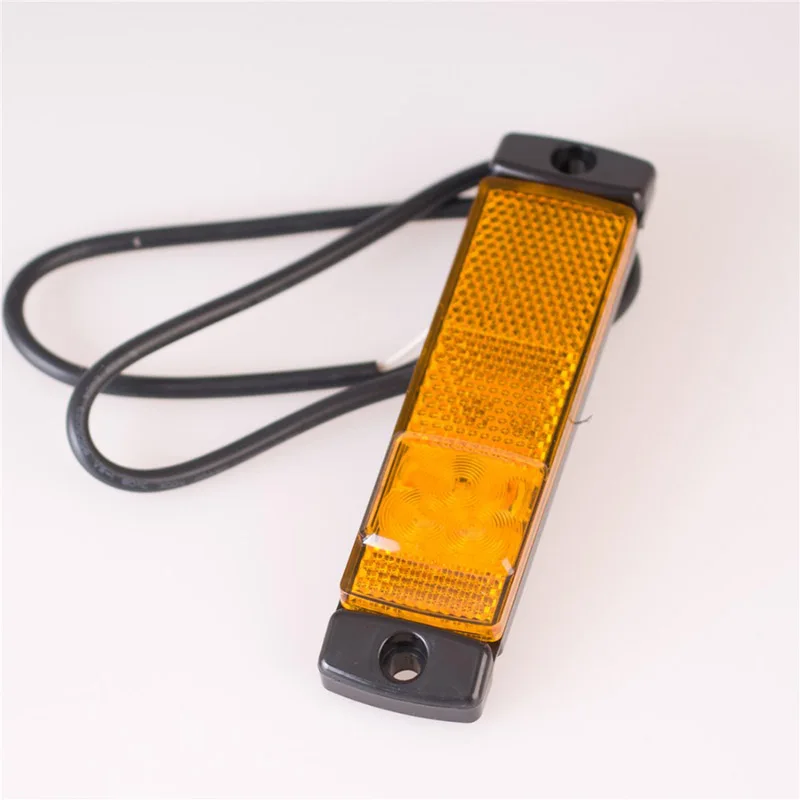 

2Pcs Truck Clearance Light Side Marker Lights Side Turning Signal Lamp for 10-30V Automobiles Trailer Lorry