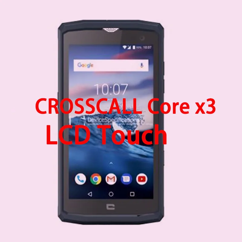RYKKZ для CROSSCALL Core X3 ЖК дисплей с сенсорным экраном дигитайзер сборка Замена