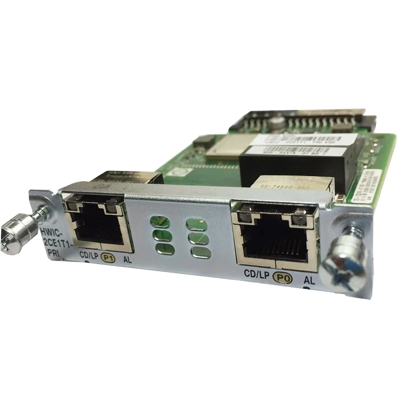 Быстрый ethernet hwic модуль HWIC-2CE1T1-PRI CIS CO 2 порт Channelized T1/E1 и ISDN PRI высокоскоростной