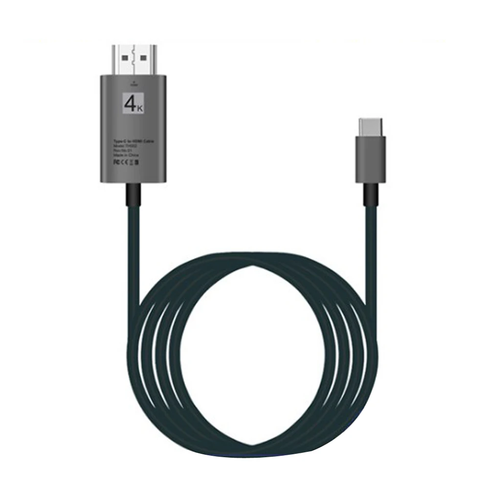 Кабель адаптер USB 3 1 стандарта Thunderbolt длиной 2 м 4K 30 Гц 60 Гц|Кабели HDMI| |