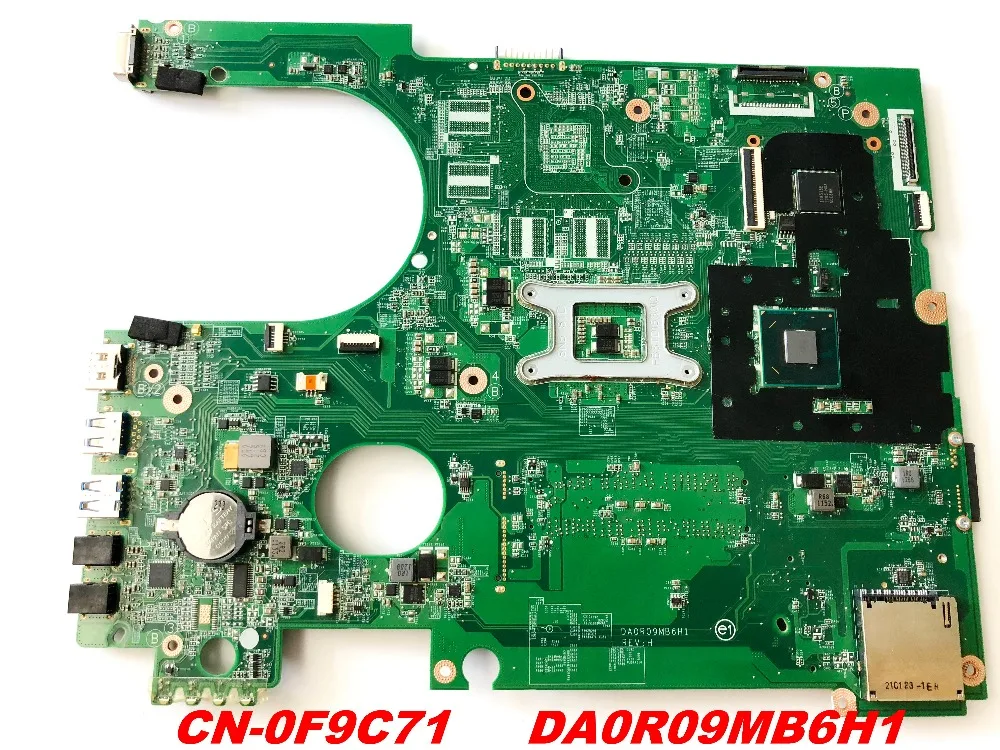 Для Dell 5720 7720 Материнская плата ноутбука SLJ8C HM77 CN-0F9C71 DA0R09MB6H1 протестированный отлично разъемы