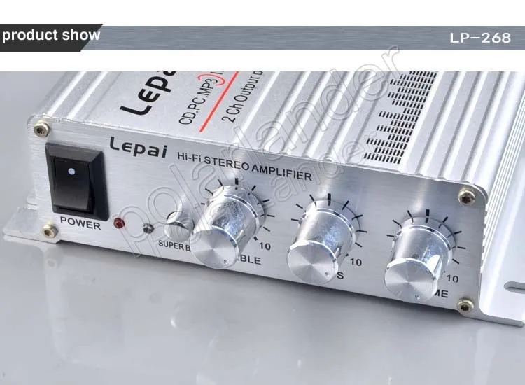 Усилитель мощности 2CH 20WX2 RMS новая автомобильная аудиосистема Стерео Усилители