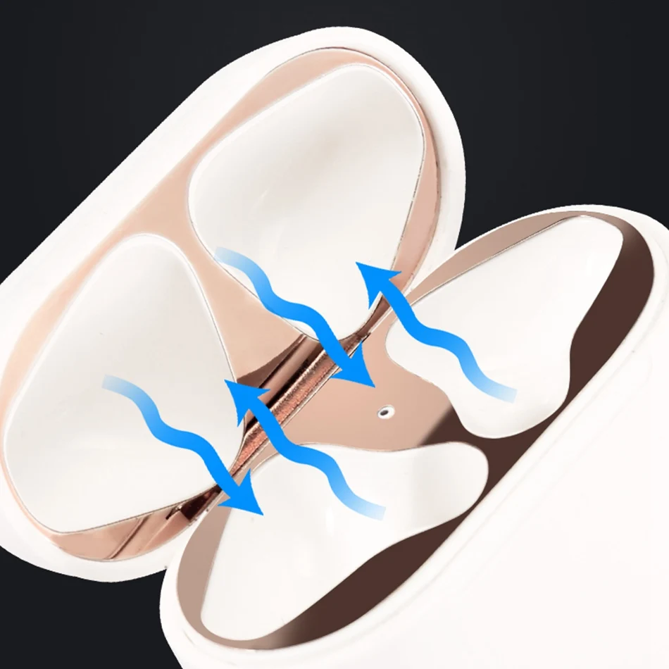 2019 Metal Dust Guard Sticker For Apple AirPods Ultra-Thin Accessory Protective Dust-proof Skin Protection | Электроника
