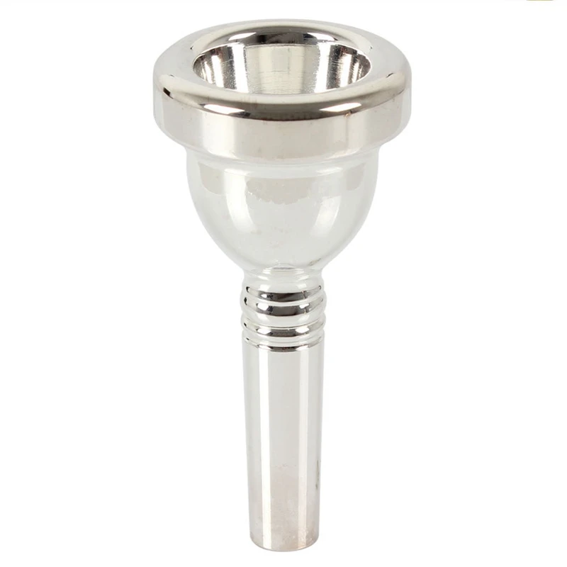 

12C Small Shank Trombone Silver Mouthpiece New