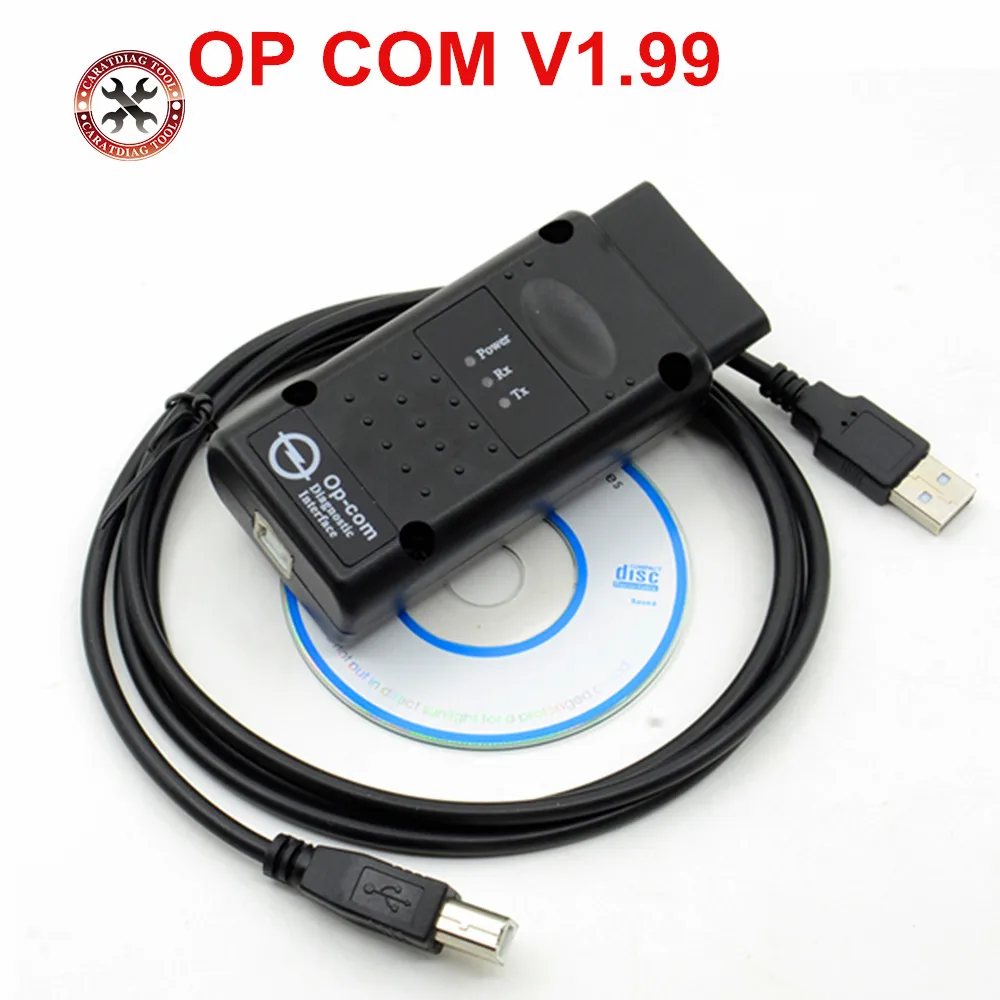 Новейшая модель OPCOM V1.99 Профессиональный диагностический инструмент для Opel OP COM