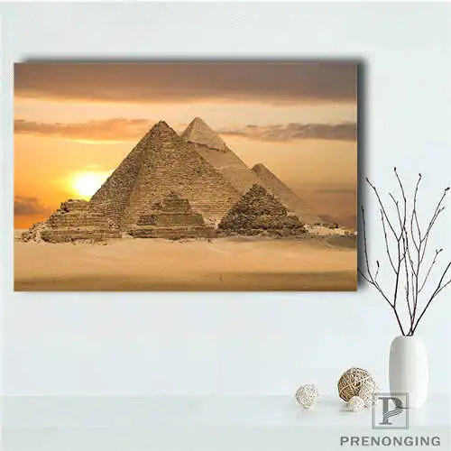 Домашний декор pyramids_egypt (1) @ Холст плакат ткань стены печать мульти размер #18-12-16-49 |