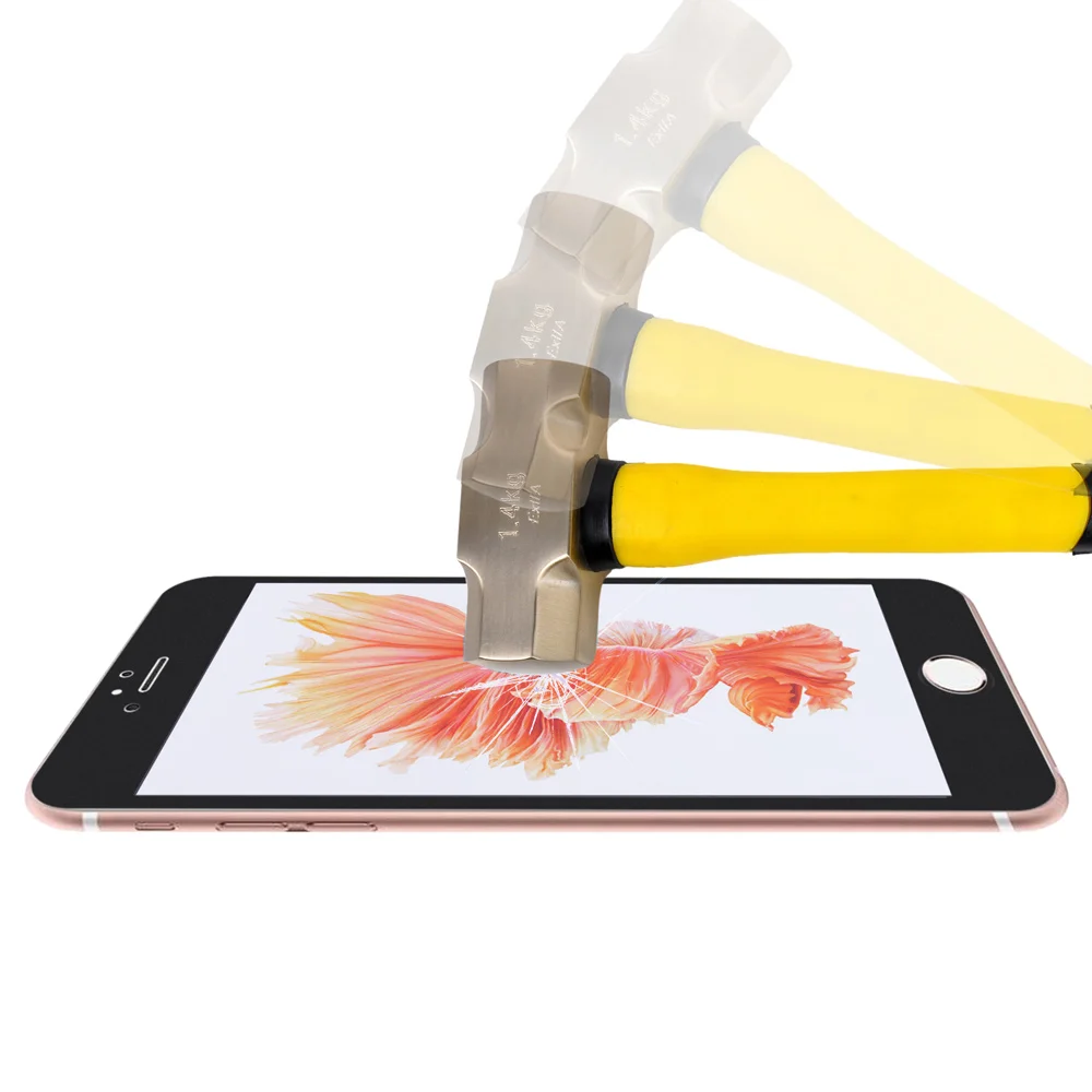 Dulcii Стекло на для iphone 6 0 3 мм Anti UV закаленное Экран крышка пленка 6s 4 7 края