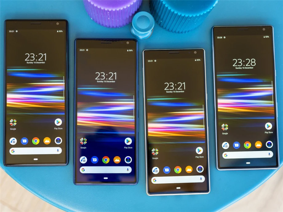 Мобильный телефон sony Xperia 10 Plus I4293, 4G LTE 6,5 дюйма, четыре ядра, 6 ГБ ОЗУ, 64 Гб ПЗУ, две sim-карты, 12 МП и 8 Мп, тыловые камеры NFC Snapdragon