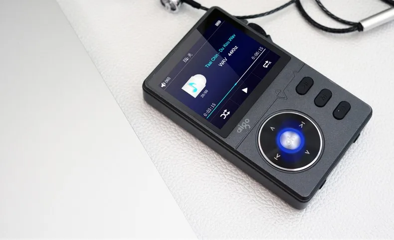 Aigo MP3 108 из цинкового сплава HiFi высокое качество звука без потерь музыка 2 дюймов 8