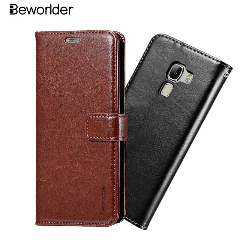 Для Huawei Honor 7 Чехол Бизнес искусственная кожа Crazy Horse чехол откидная подставка
