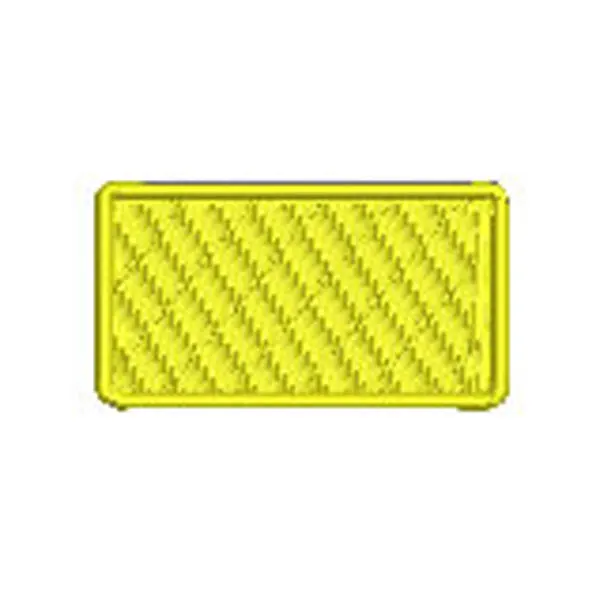 Yellow 2 шт. пользовательские именные ленты нагрудные ленты услуги ленты Боевой Дух Тактическая Военная Вышивка патч значки - Цвет: Yellow