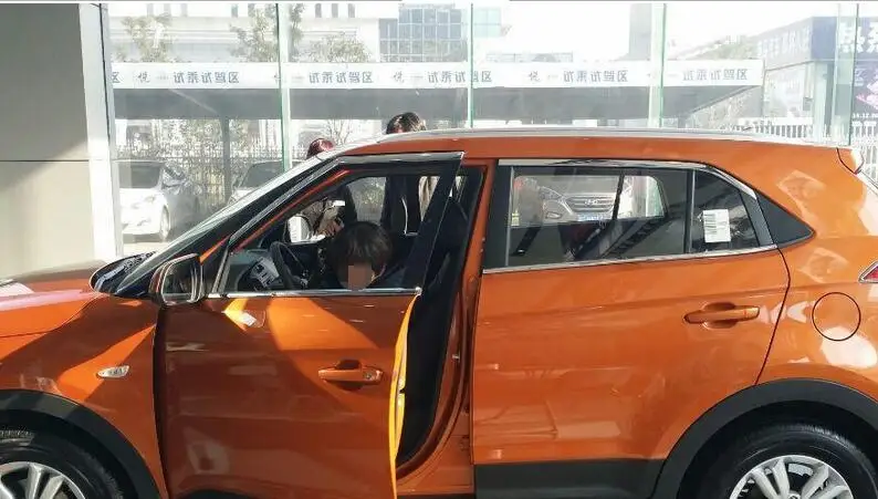 Серебряные украшения на крышу стойки боковые рельсы для hyundai ix25