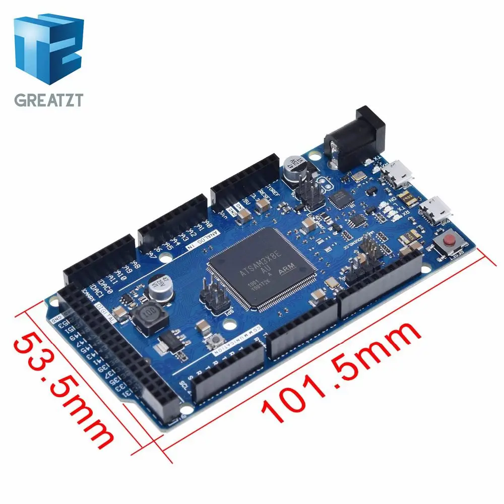 Официальный Совместимость из за R3 доска SAM3X8E 32 битный ARM Cortex M3 / Mega2560 Duemilanove 2013 для