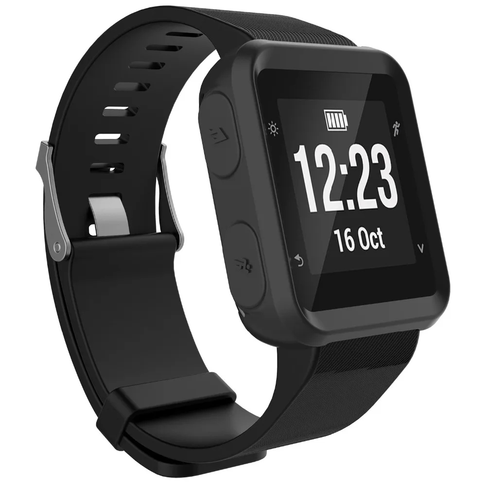 Силиконовый смарт-браслет для часов Garmin Forerunner 35 чехол Защитный чехол для Garmin Forerunner 35 Forerunner 30 ремешок
