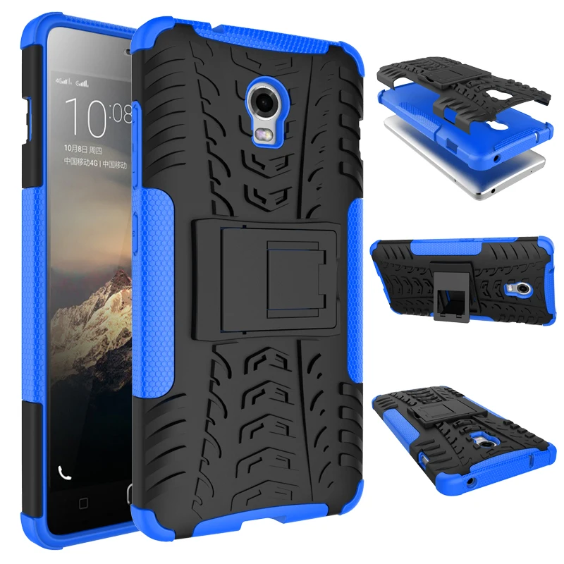 Для Lenovo Vibe P1 Случае Хен Жесткая Броня Heavy Duty дело Капа PC + TPU Стенд Держатель