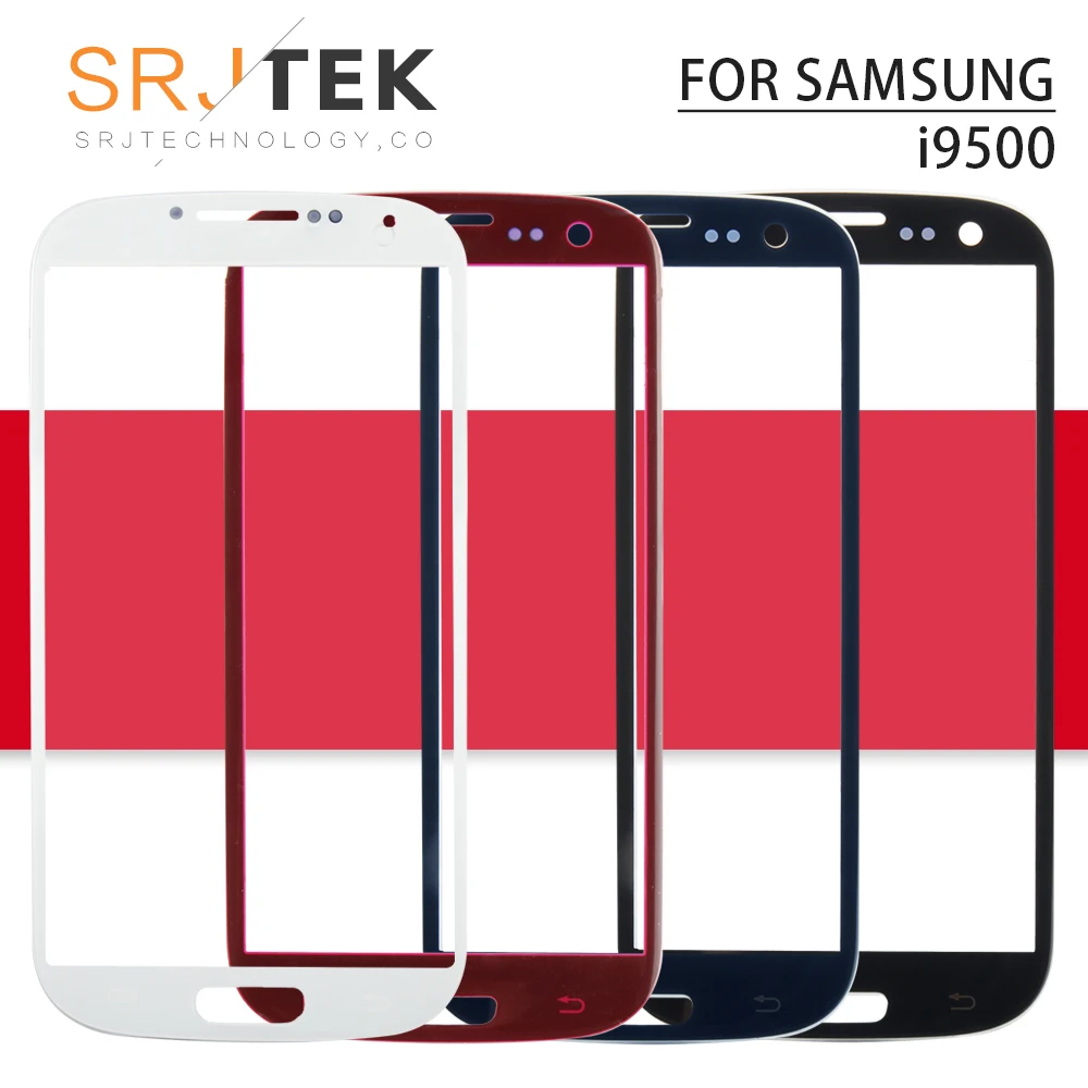 Экран для Samsung Galaxy S4 S IV i9500 i9505 внешнее стекло верхняя/передняя линза передний