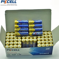 60 x pkcell super heavy duty r6p 1 5v aa battery 2a batteries bateria baterias