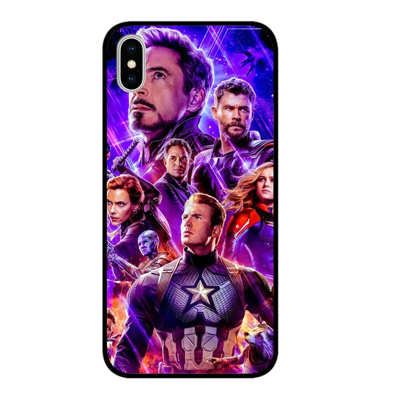 Модный чехол для телефона Marvel с супергероями Мстителями Эндшпилем Железным