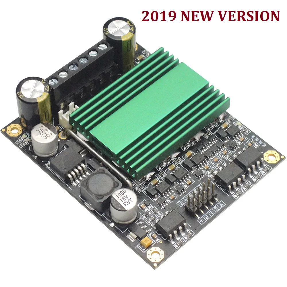 12V~ 48V 100A DC мотор привода, зарядная Модульная плата высокая частота h-мост двухканальный двигатель модуль привода