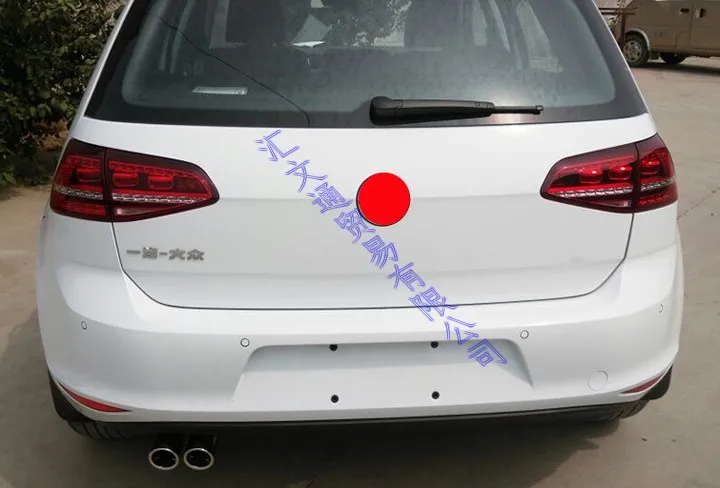 Наконечник глушителя выхлопной трубы из нержавеющей стали для Volkswagen Golf 7 MK7 1 4 T 2014