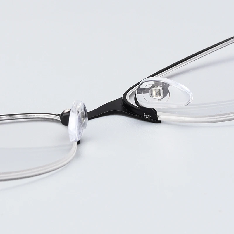 Сплав оправа для очков женские брендовые дизайнерские полуобода рецептурная