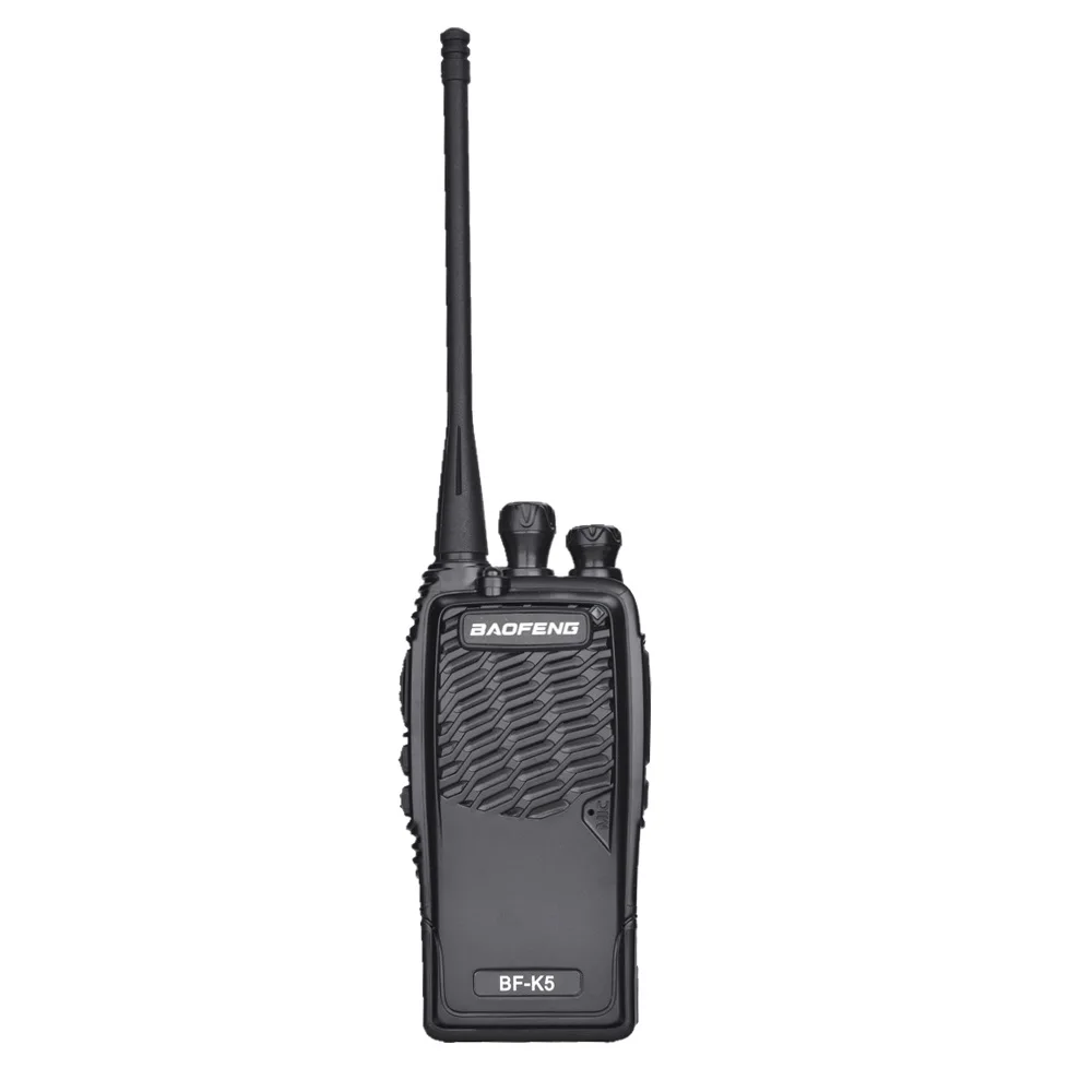 black Baofeng Walkie Talkie BF-K5 Любительское радио Портативное двухстороннее радио Pofung K5 Woki Toki беспроводной Fm Ham трансивер - Цвет: black