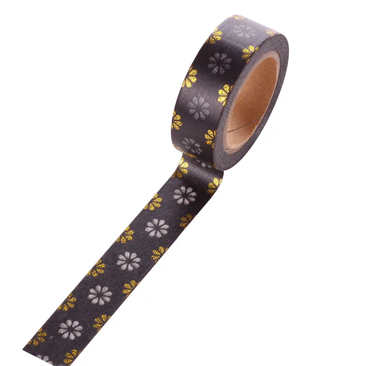 1,5 см* 10 м горячего тиснения звезда васи лента наклейка kawaii Скрапбукинг планировщик изоляционная лента офисные клейкая лента DIY печать ленты JD22 - Цвет: 4