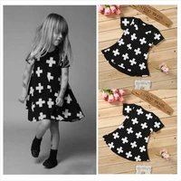 free delivery of 2016 new checked childrens dress cotton long sleeved girl baby fashion dress