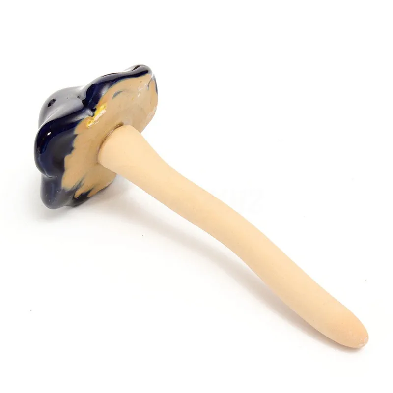 4 шт. керамические табуретки для сада тонированные Грибы Украшения декор | Дом и