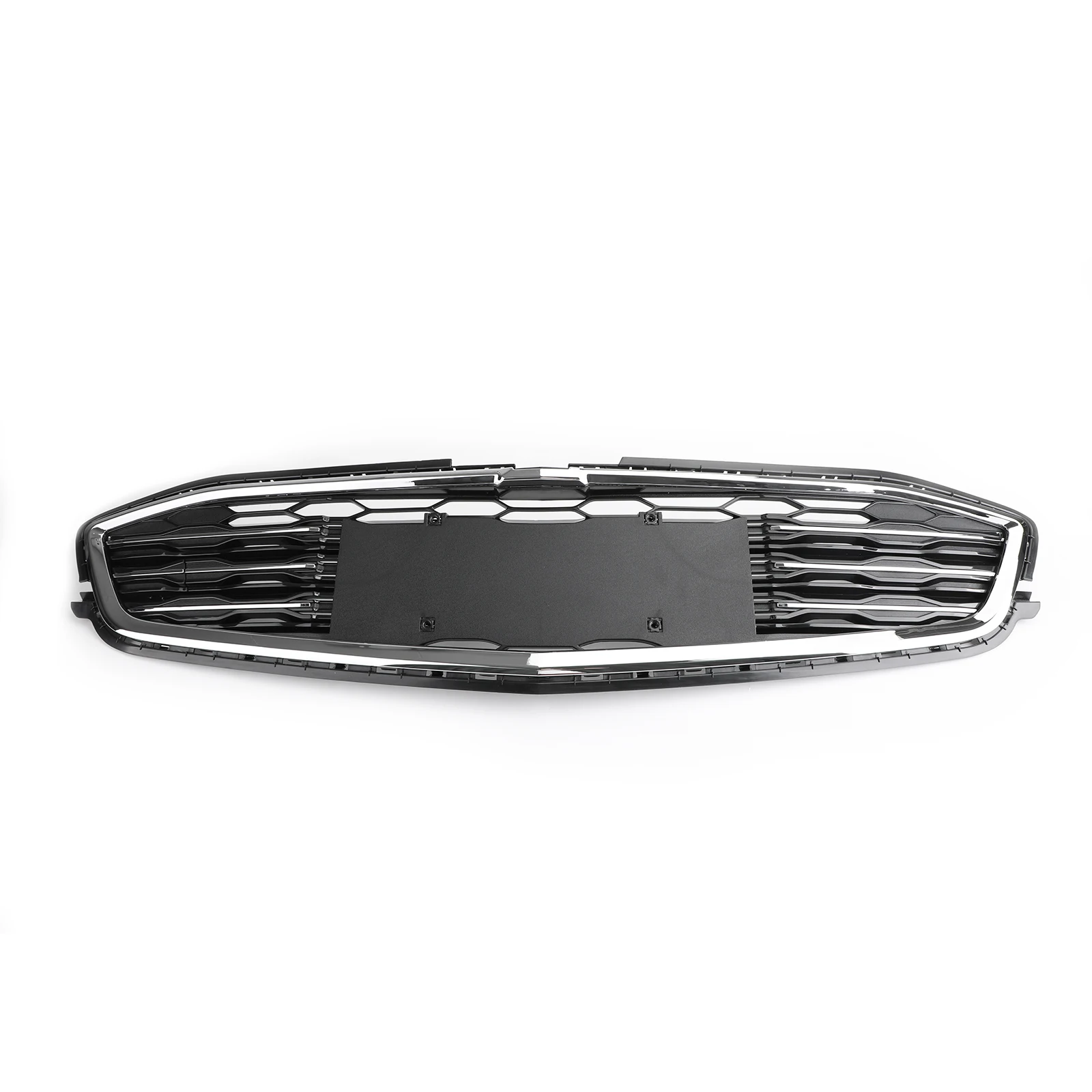 Areyourshop сотовая сетка Хром передний бампер Верхняя и нижняя решетка для Chevy Malibu- передний комплект для гриля автомобильные аксессуары