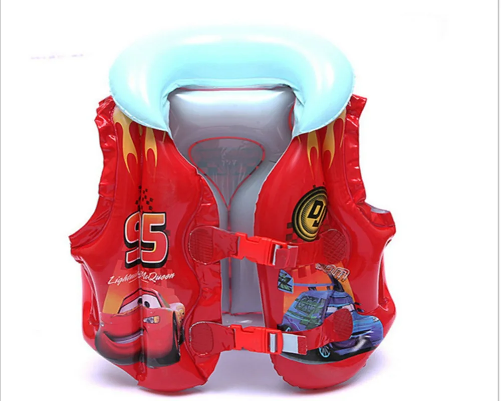Надувная Спасательная куртка с героями мультфильмов жилет для плавания рыбалки