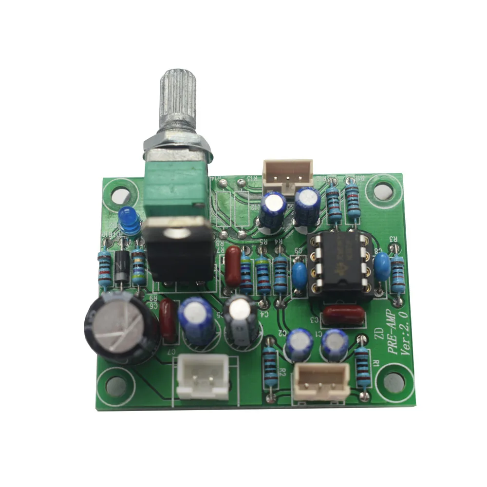 Lusya NE5532 OP AMP HIFI аудио усилитель постоянного тока одиночный источник питания 10 раз