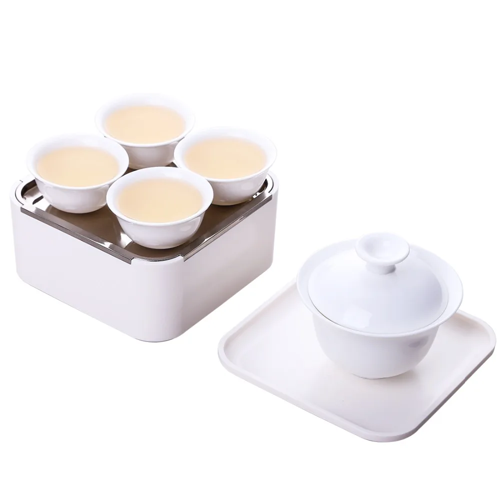 Дорожный чайный набор из 5 шт./компл. керамические кружки Mimni портативный