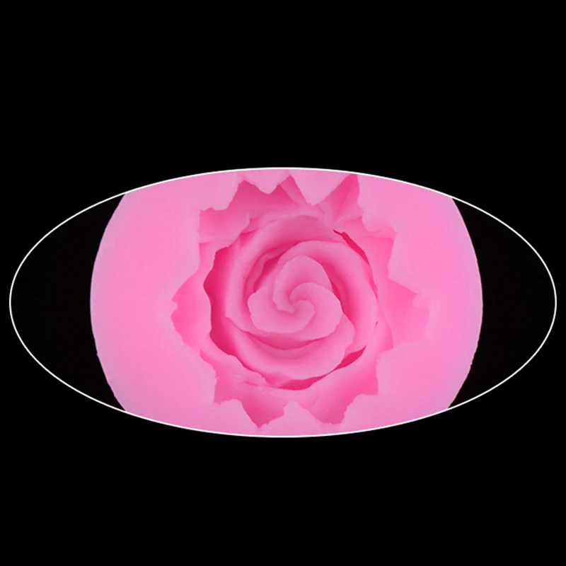 Формы для мыла из смолы с 3D розами форма свечи желе торта ремесла формы ручной