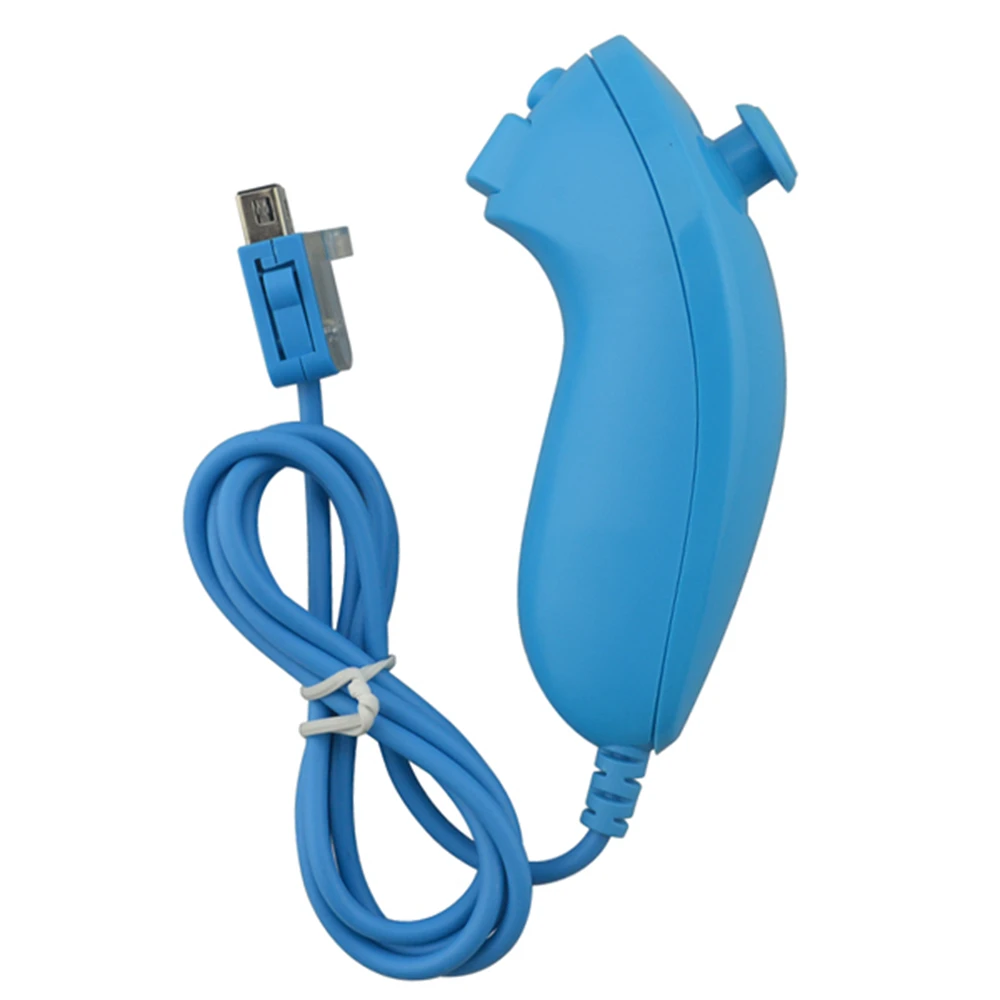 Контроллер Nunchuck проводной контроллер ручные Джойстики контроллеры геймпад с