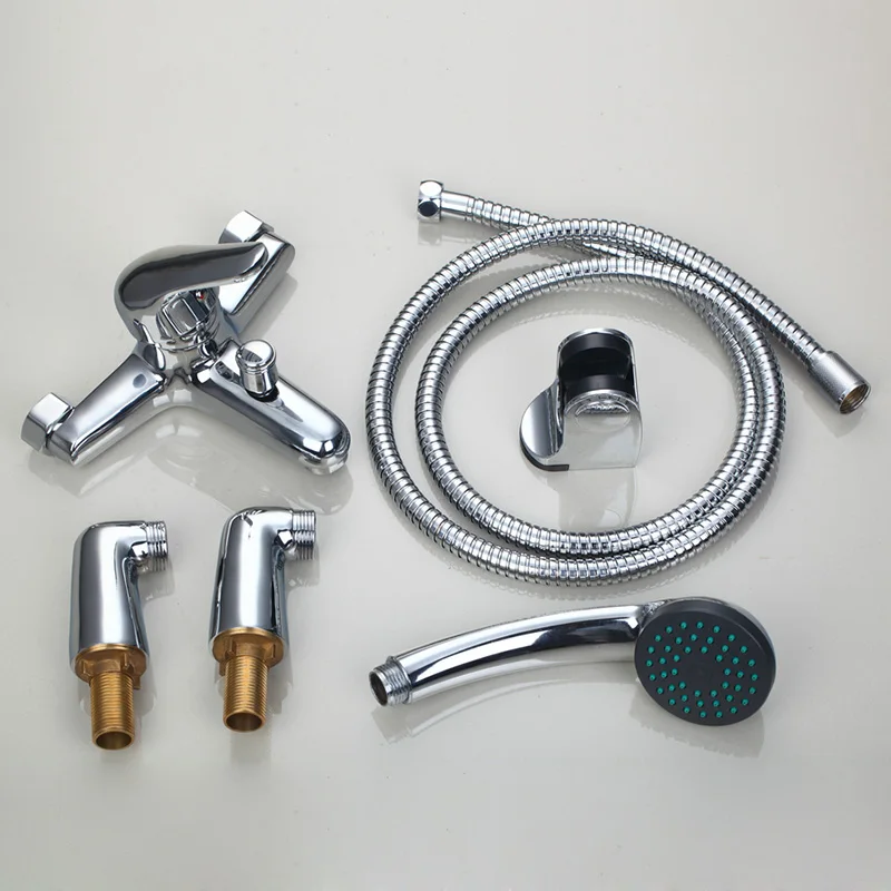 Современный Смеситель для ванны KEMAIDI кран устанавливаемый на бортике|faucet set|bathtub