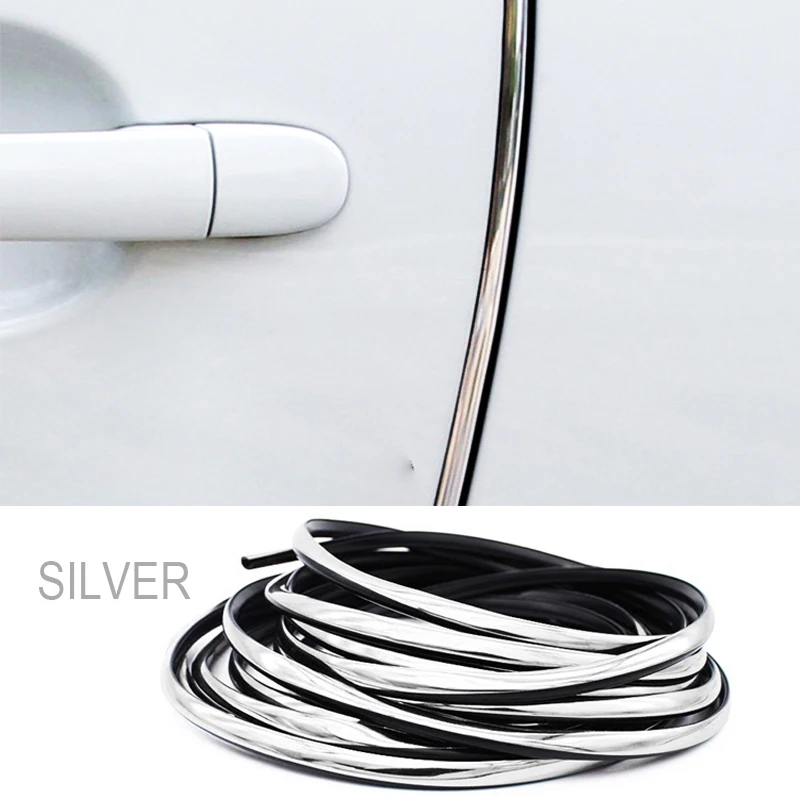 5 м уплотнительная лента для автомобильной двери Защита краев резиновая