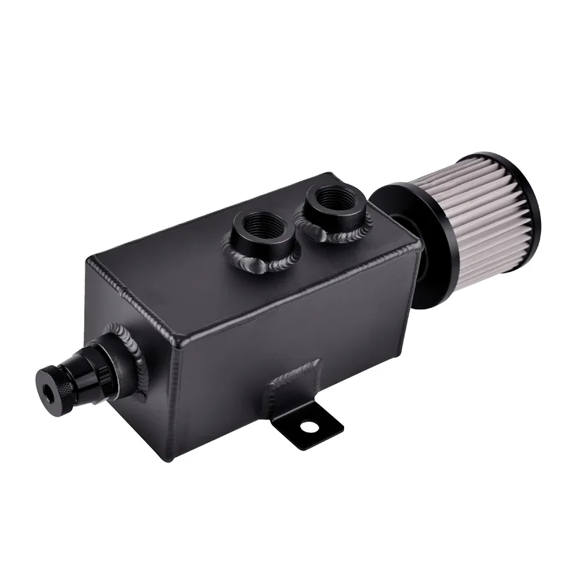 Универсальный алюминиевый маслоуловитель 3 л SPEEDWOW резервуар для масла захвата с