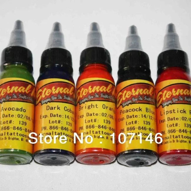 Чернила для татуировок Pro 40 цветов 1 унция 30 мл|ink power|ink refill kit epsonink jeans |