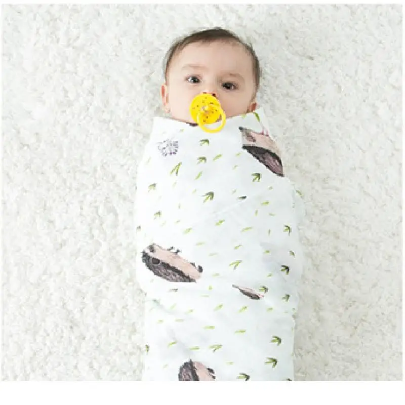 INS/горячее предложение, детское одеяло, NewbornSwaddle, 120x120 см, супер мягкое, дышащее, многофункциональное, муслиновое, хлопковое, покрывало, лимон, кактус, детское одеяло s