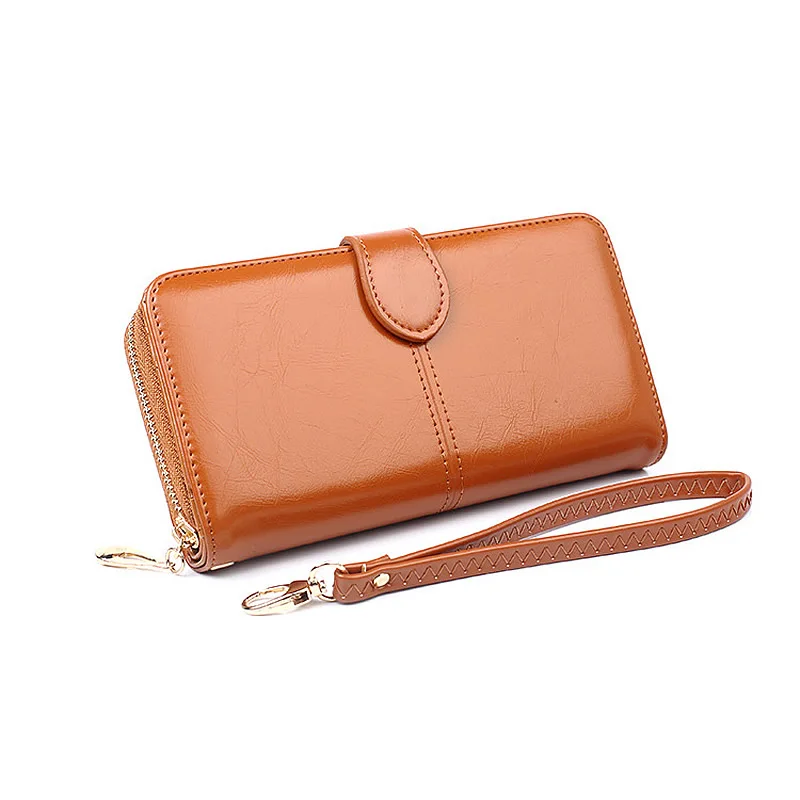 Для женщин длинные кошельки доллар цена Леди искусственная кожа кошелек женский